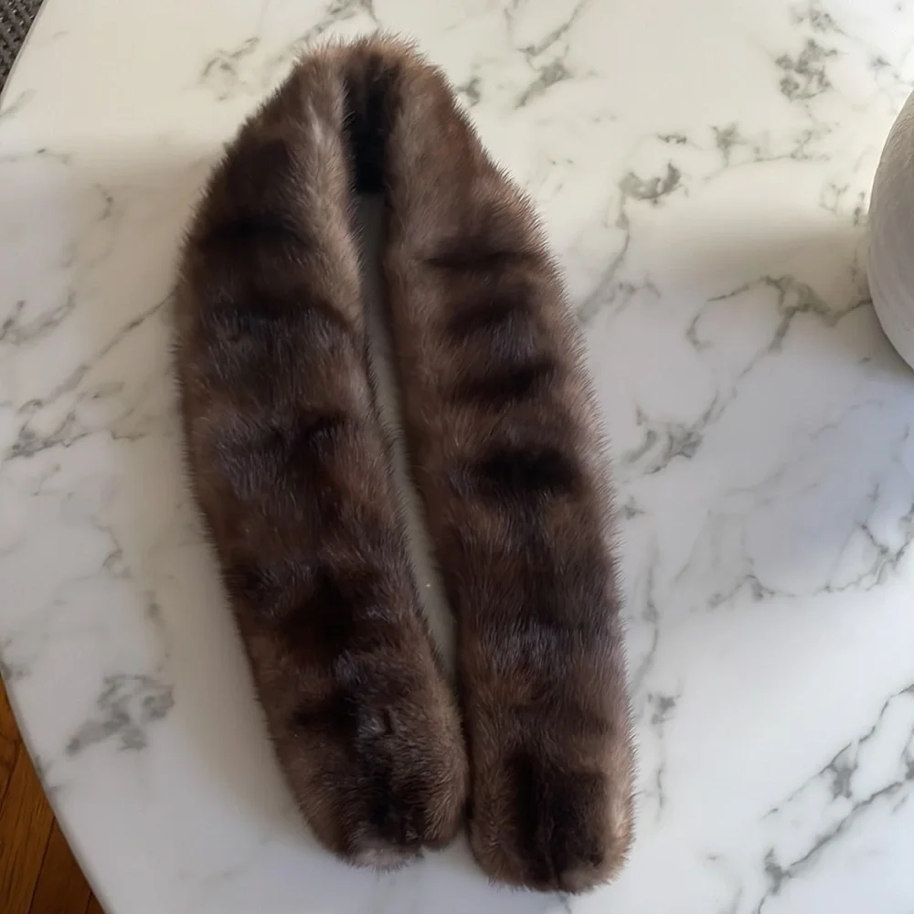 1950's Mink Fur Scarf